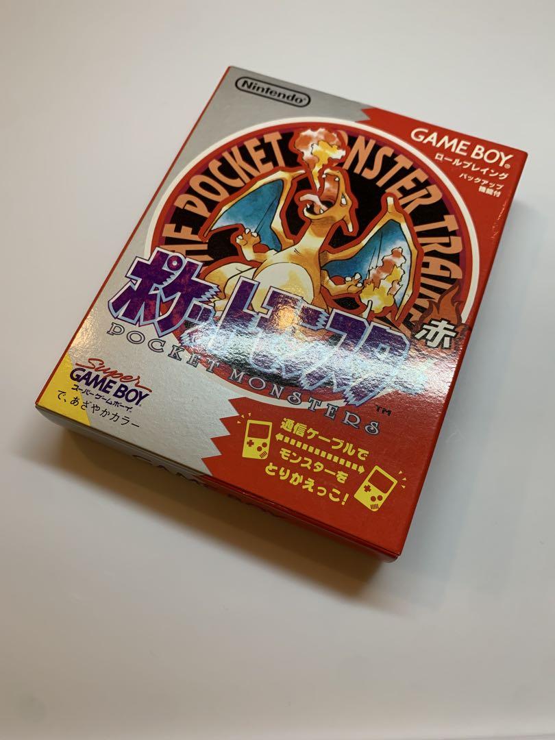 【新品・未開封】ゲームボーイソフト ポケットモンスター 赤 初代 リザードン