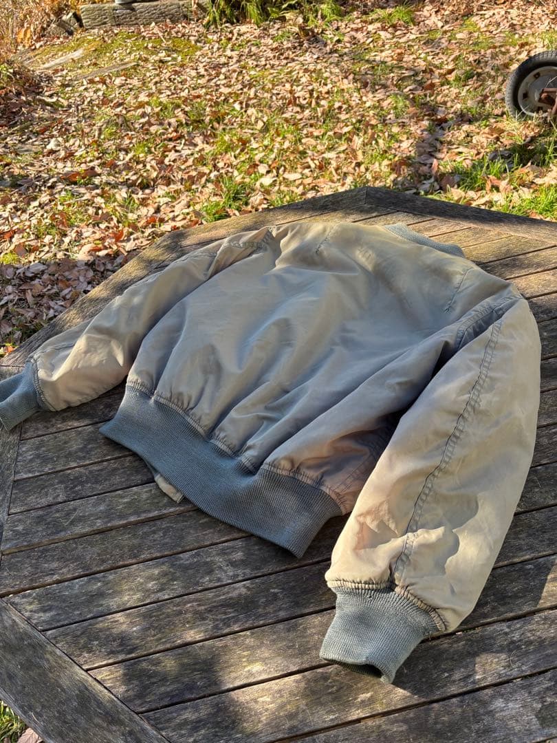 80s USA製 希少 MA-1 ジャケット MADIN OMS 36R 80s USA製 希少 MA-1 ジャケット MADIN OMS 36R