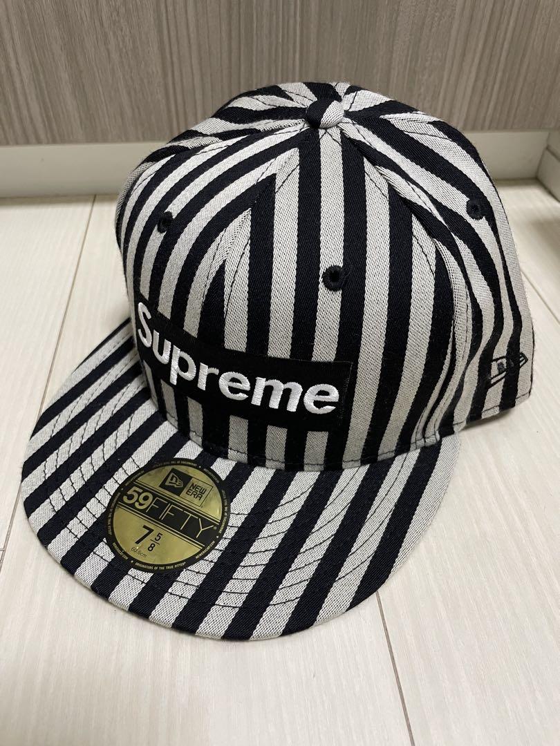 Supreme NEW ERA ボックスロゴキャップ 7 5/8