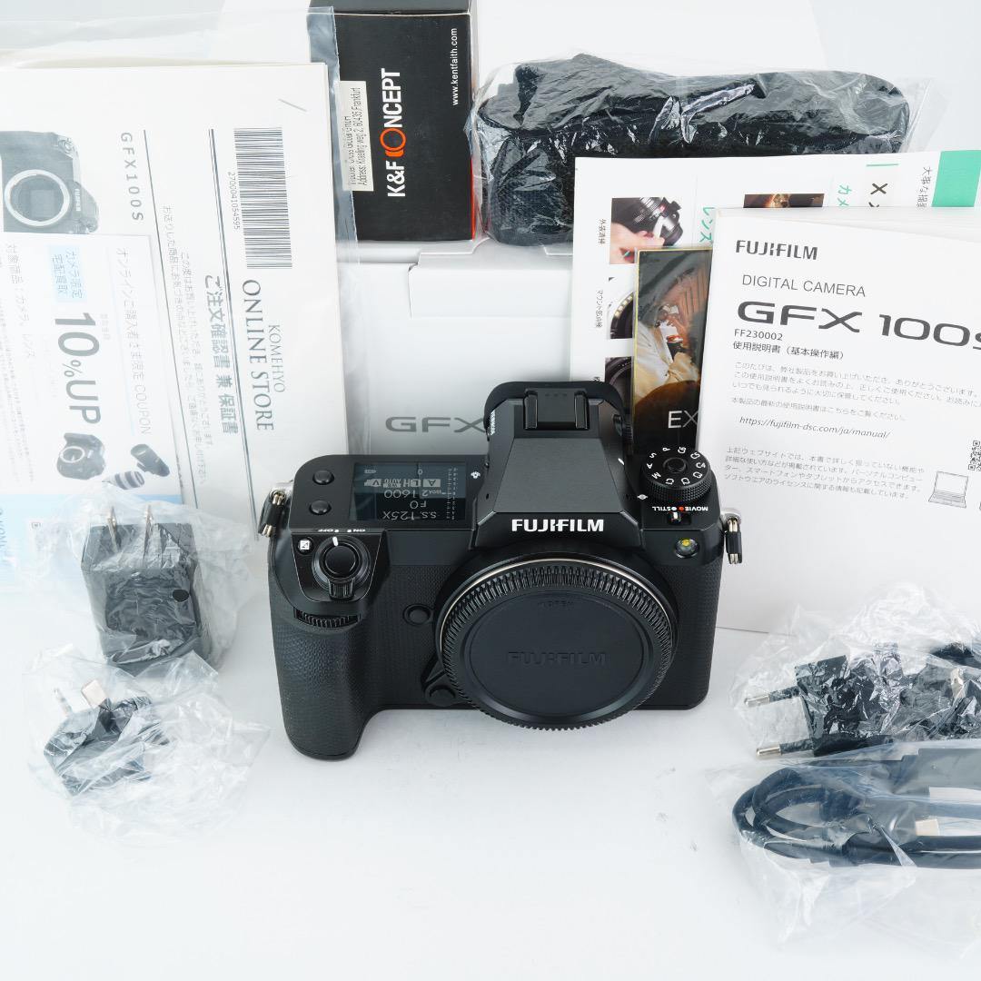 S599枚 未使用級 保証残有り Fuji GFX100Sii 中判 ミラーレス