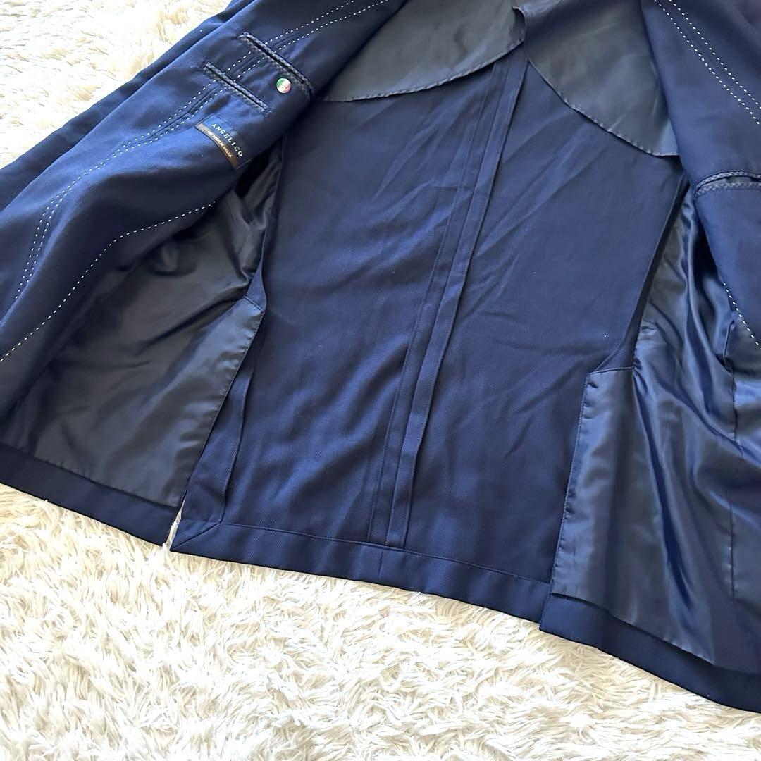 MALE & Co ネイビー【LL】【美品】【ウール100%】メンズジャケット