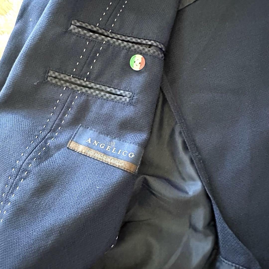MALE & Co ネイビー【LL】【美品】【ウール100%】メンズジャケット