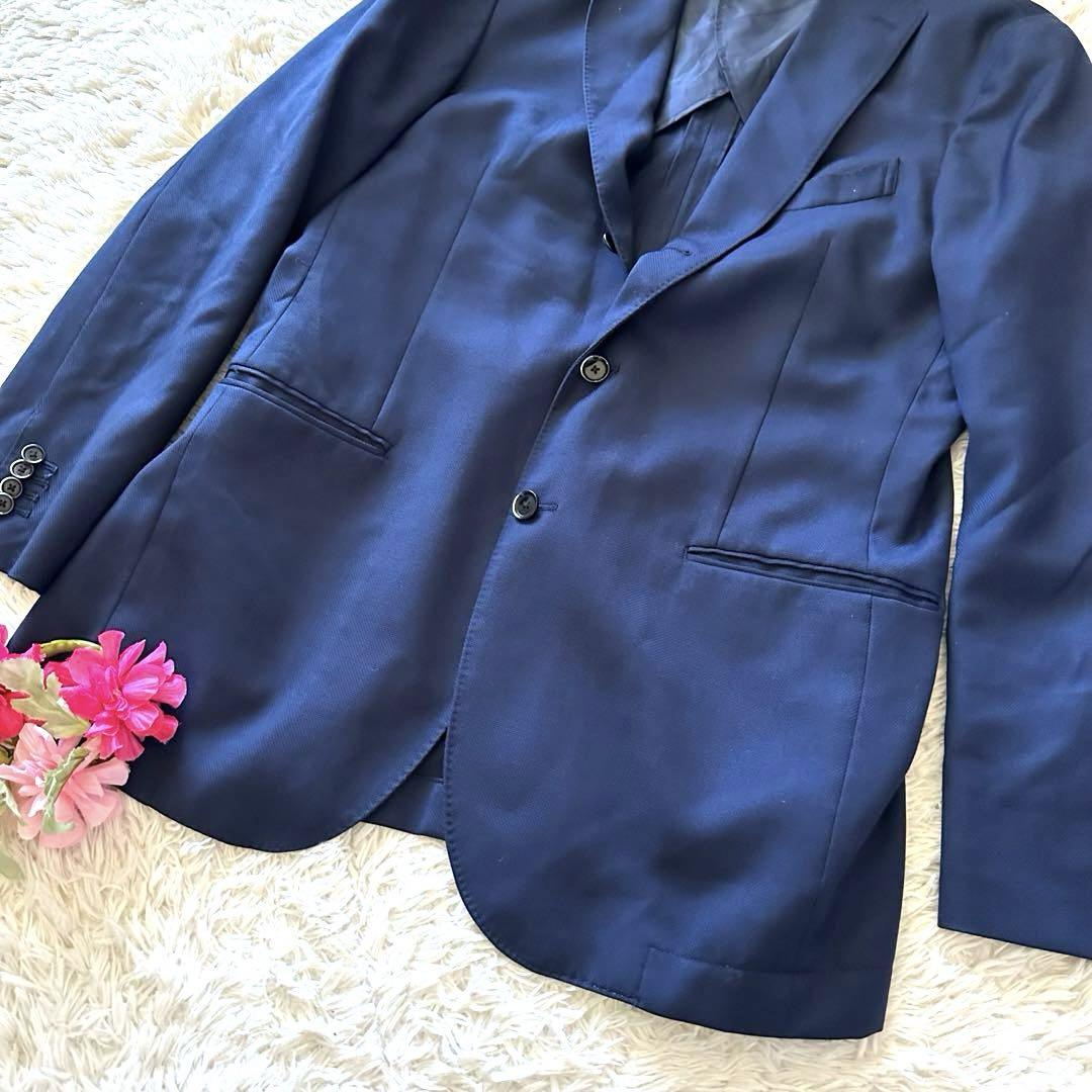 MALE & Co ネイビー【LL】【美品】【ウール100%】メンズジャケット