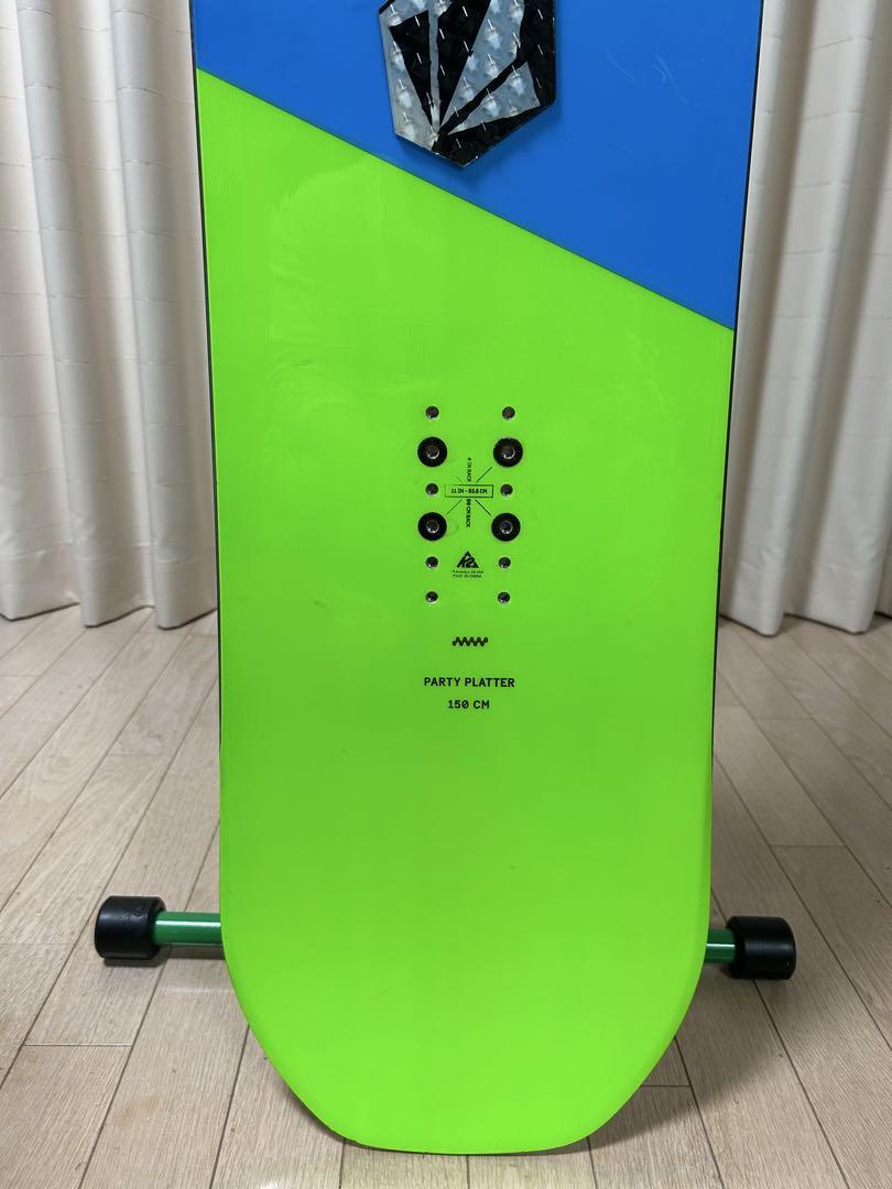 k2 partyplatter 150cm スノーボード　スノボ