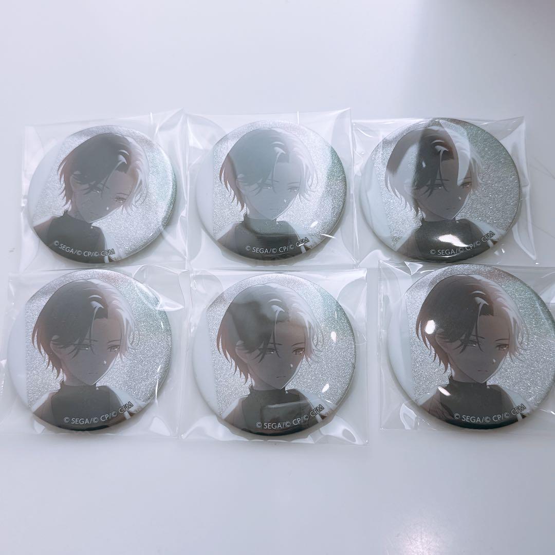 プロセカ 青柳冬弥 グリッター 缶バッジ 5a