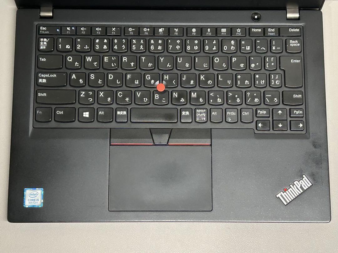 ThinkPad X390 i5-8265U 顔認証 8G LTE 256GB