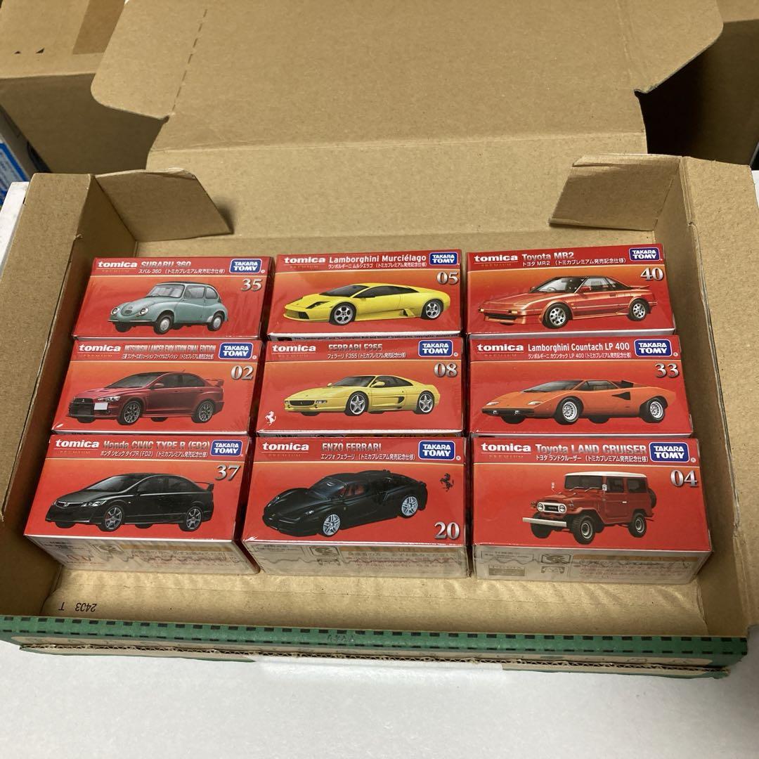 トミカプレミアム発売記念仕様 9台セット （トミカプレミアム