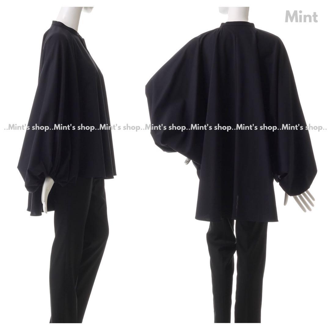 ⭐️11/9終了⭐️新品タグ付き LE PHIL ルフィル ドライウールブラウス黒 ⭐️11/9終了⭐️新品タグ付き LE PHIL ルフィル ドライウールブラウス黒