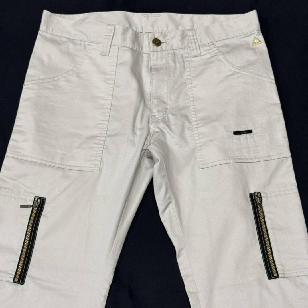 美品 LECOQ SPORTIF ブーツカット ゴルフパンツ ルコック