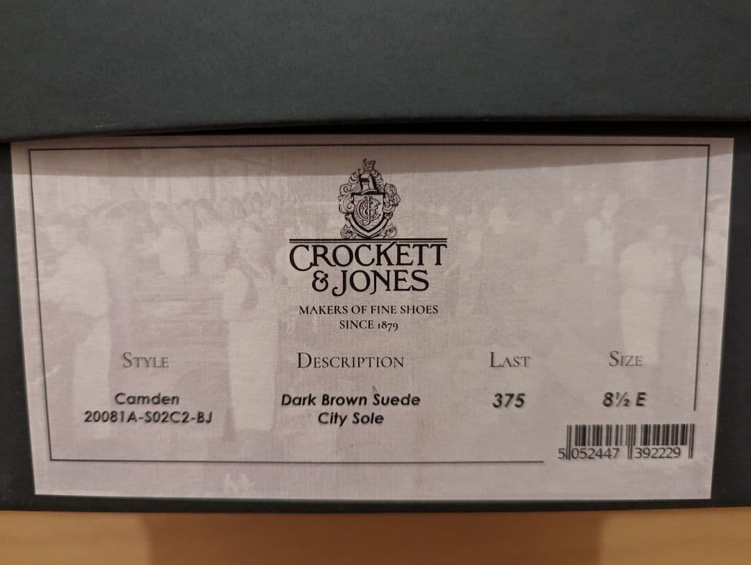 Crockett&Jones ローファーBARNEYSNEWYORK別注 | caesaulavirtual.com