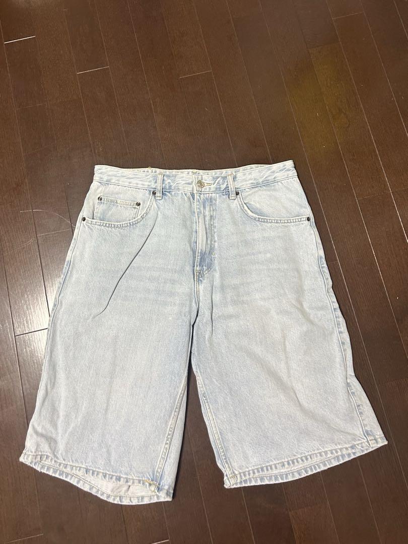 zara バギーショーツ ジョーツ デニムショーツ - メルカリ