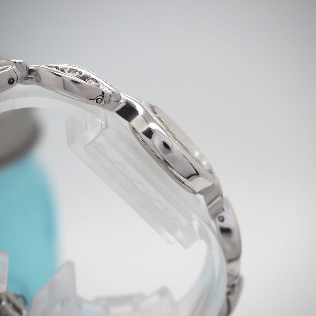 【美品】730 CITIZEN シェル オーバル シルフ レディース シルバー