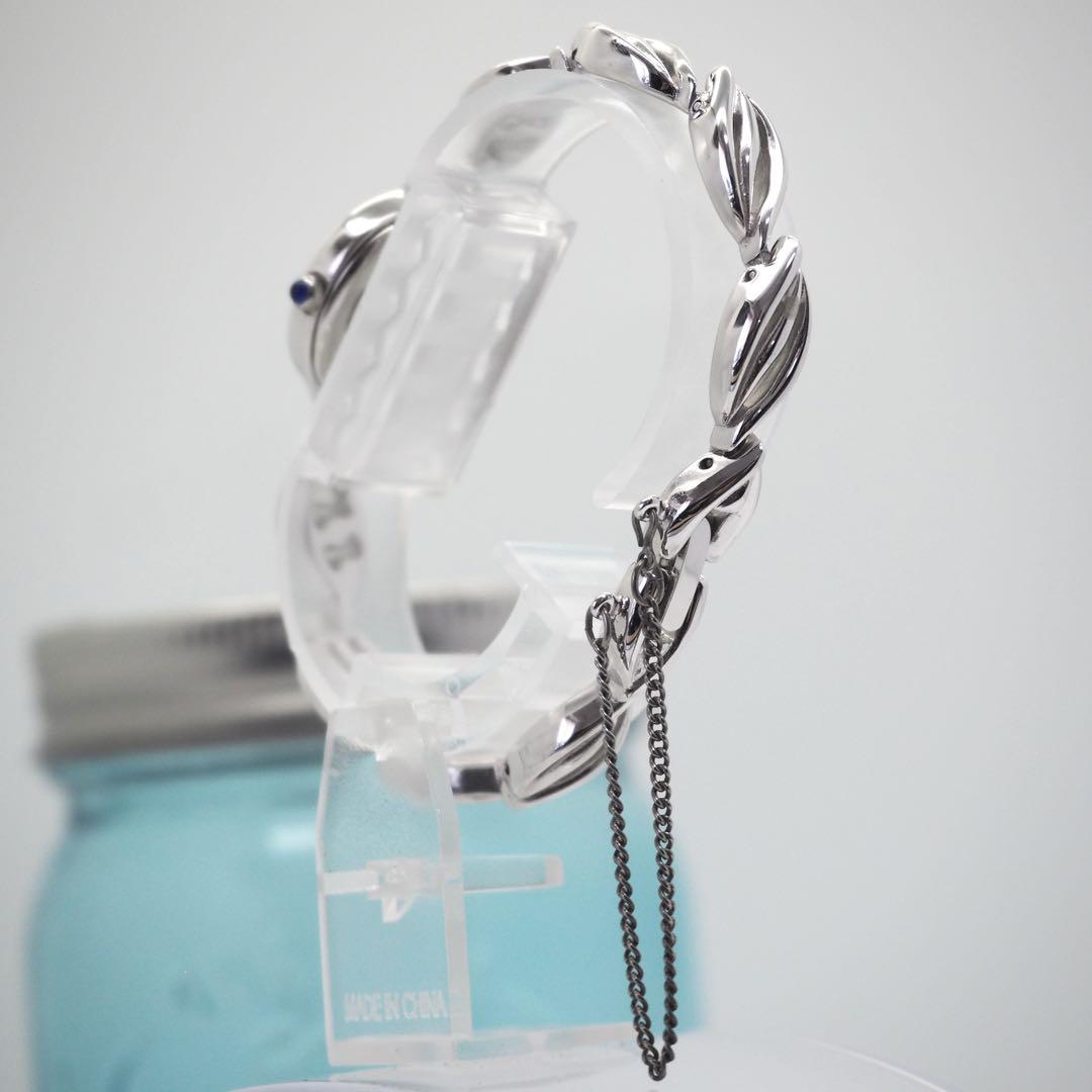 【美品】730 CITIZEN シェル オーバル シルフ レディース シルバー