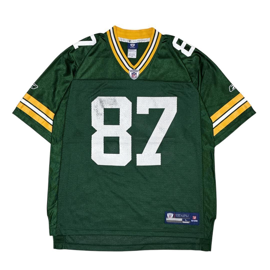 NFLパッカーズ リーボック 90s 緑 アメフト ゲームシャツ ユニフォーム