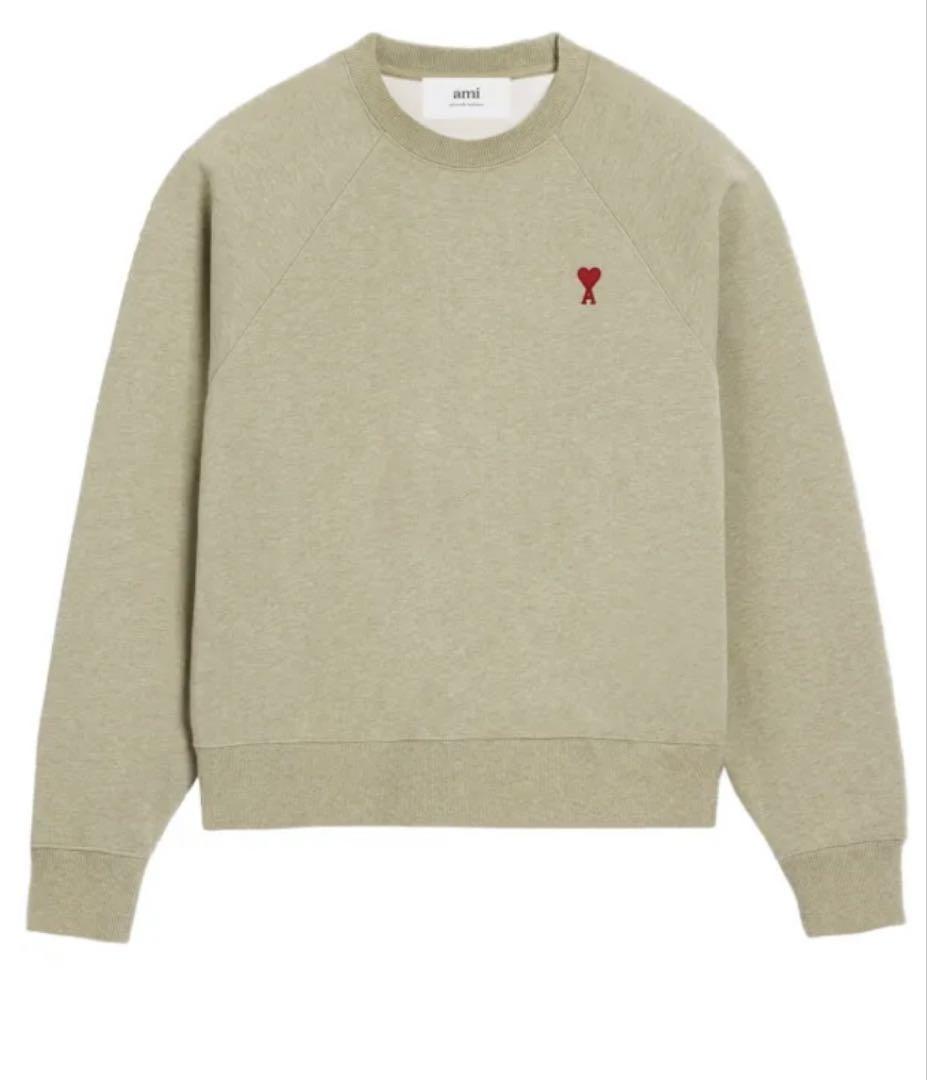 Ami Paris　オリーブグリーン スウェット