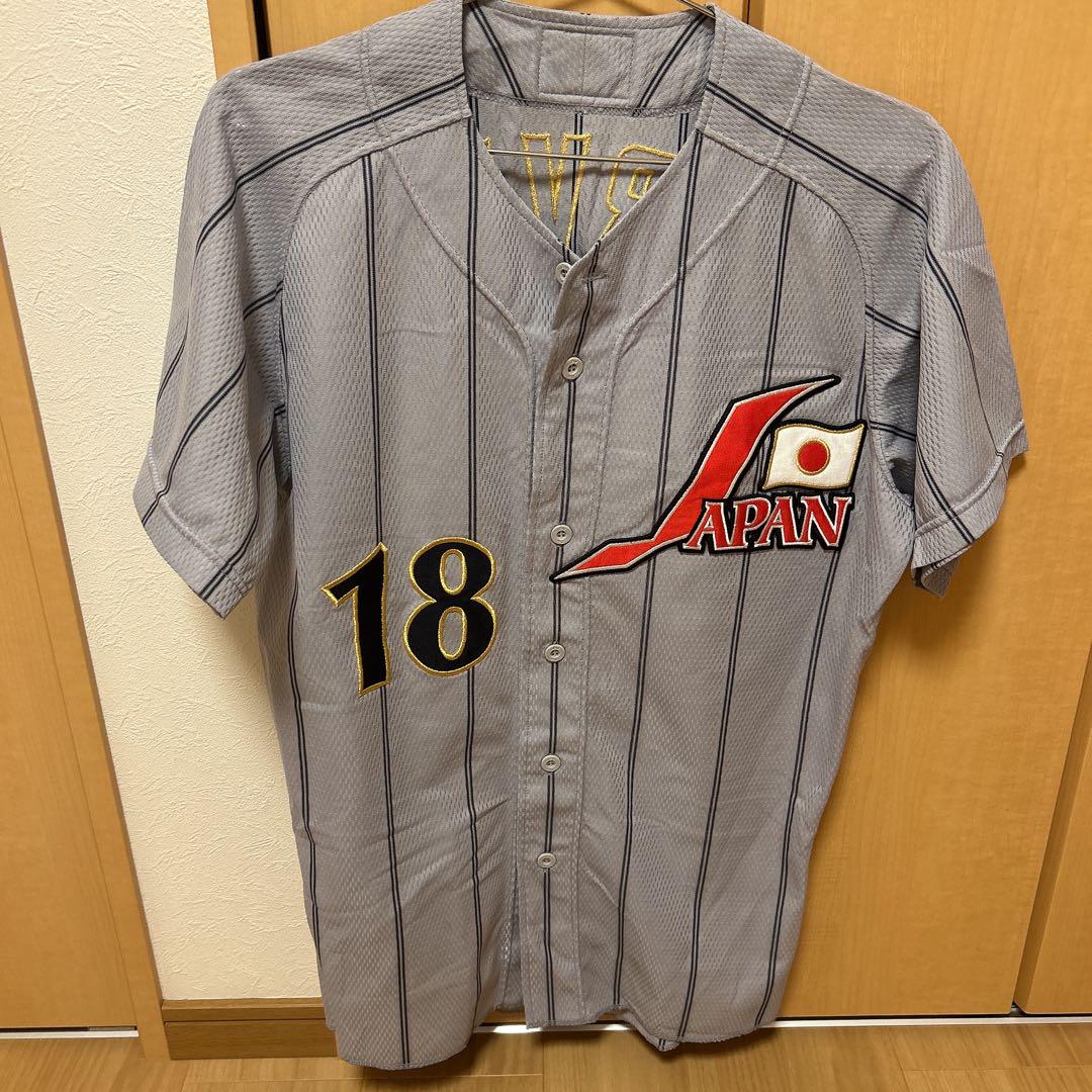 北京オリンピック　2008年　ダルビッシュ有　ユニフォーム　（ビジター）MーL