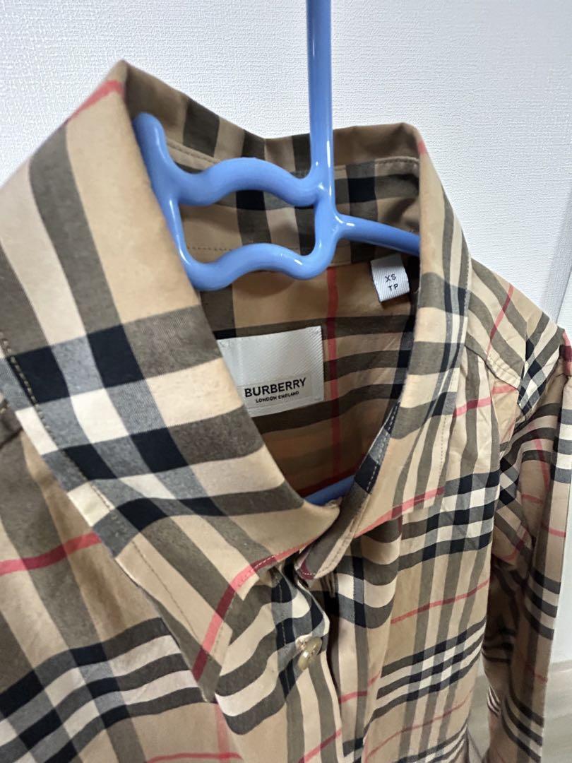BURBERRY バーバリー カッターシャツ ショートスリーブ スモール