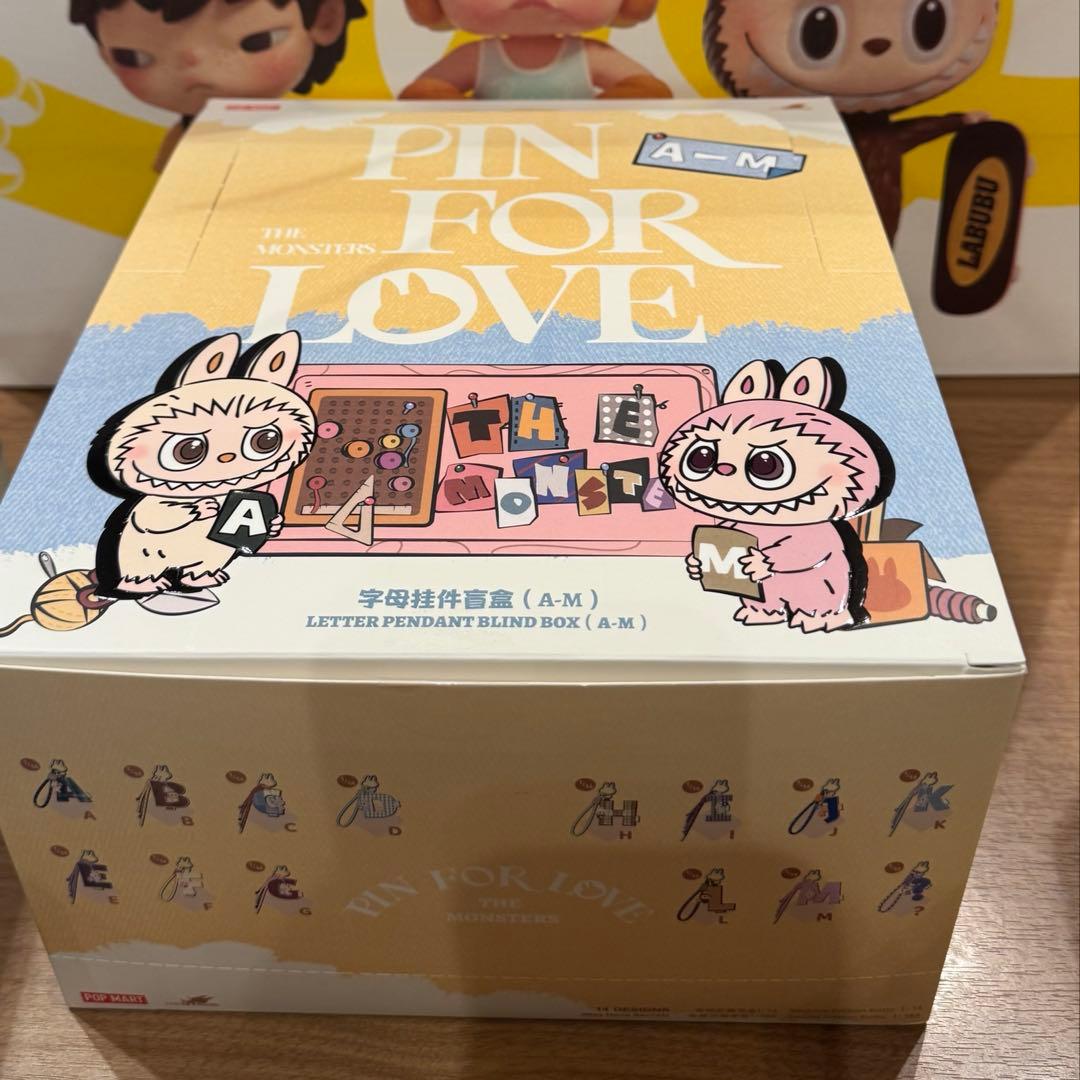 PIN FOR LOVE A-M THE MONSTERS LABUBU ラブブ