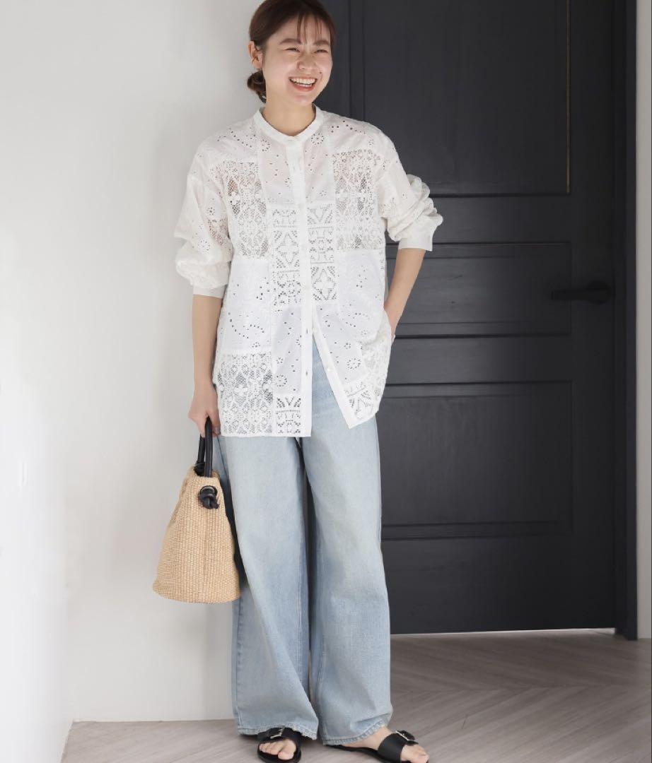 JOURNAL STANDARD relume パッチワークレースシャツ