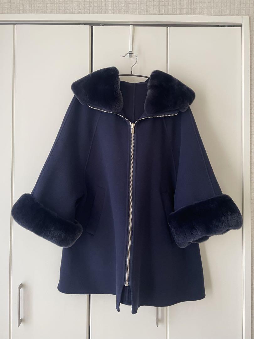 グレースコンチネンタル ポンチョ　コート　美品
