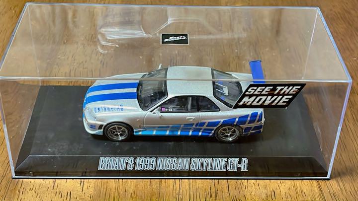 グリーンライト 1/43 日産 スカイライン GT-R ワイスピ ブライアン