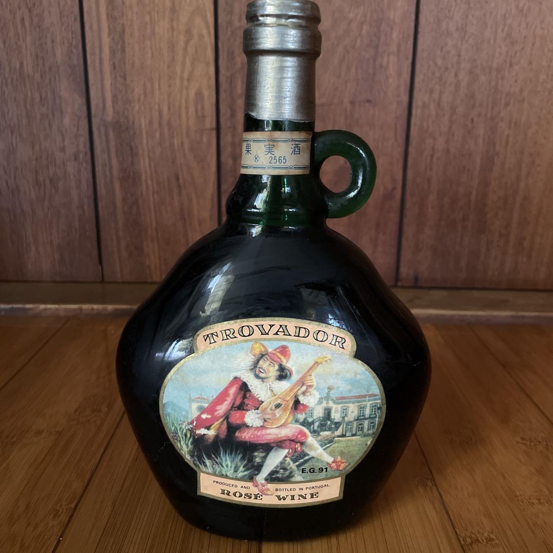 【古酒】1978s TROVADOR ROSE WINE 750ml