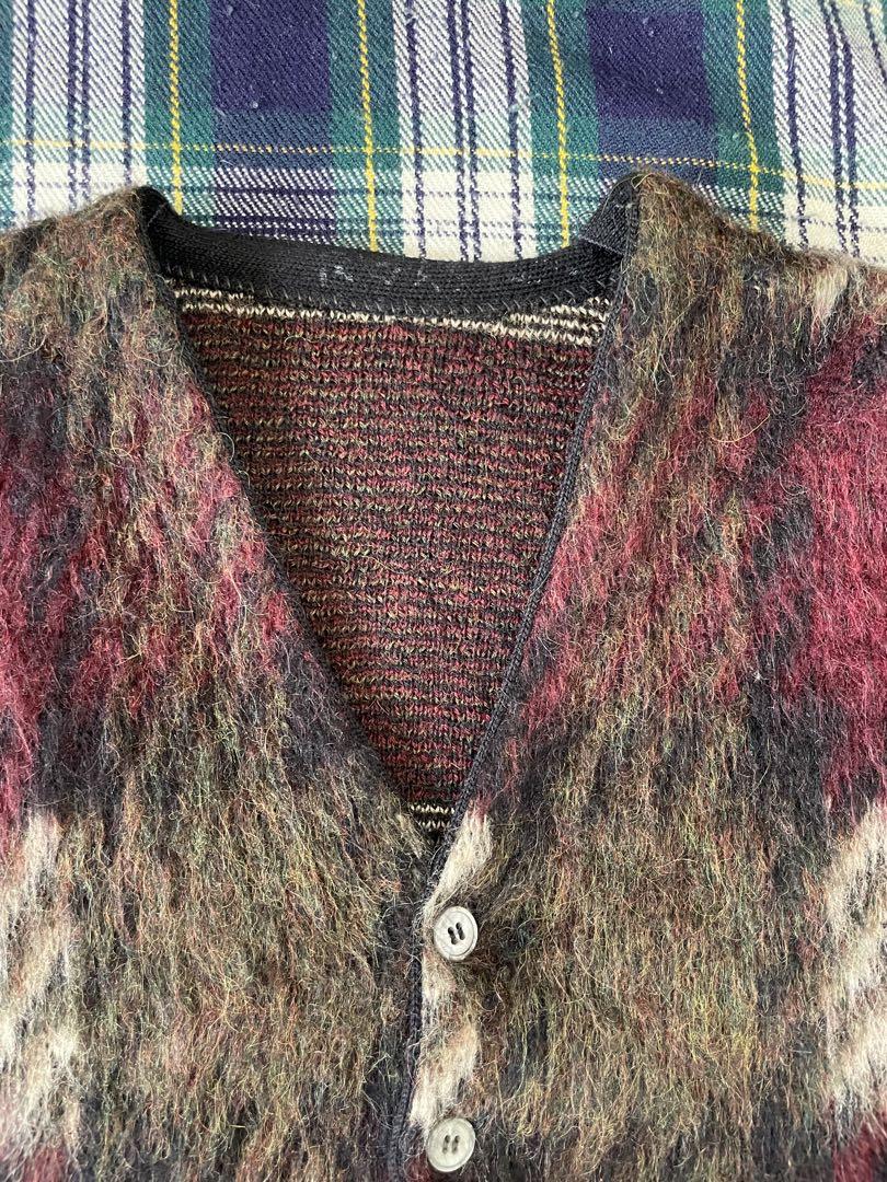 古い物好き様専用 50s 60s rich knit モヘアカーディガン