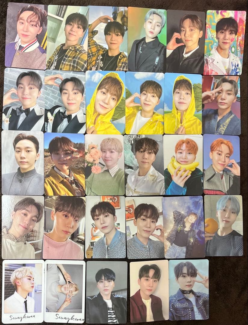 seventeen トレカ １７２枚 多め バラ売り UP786_INFO