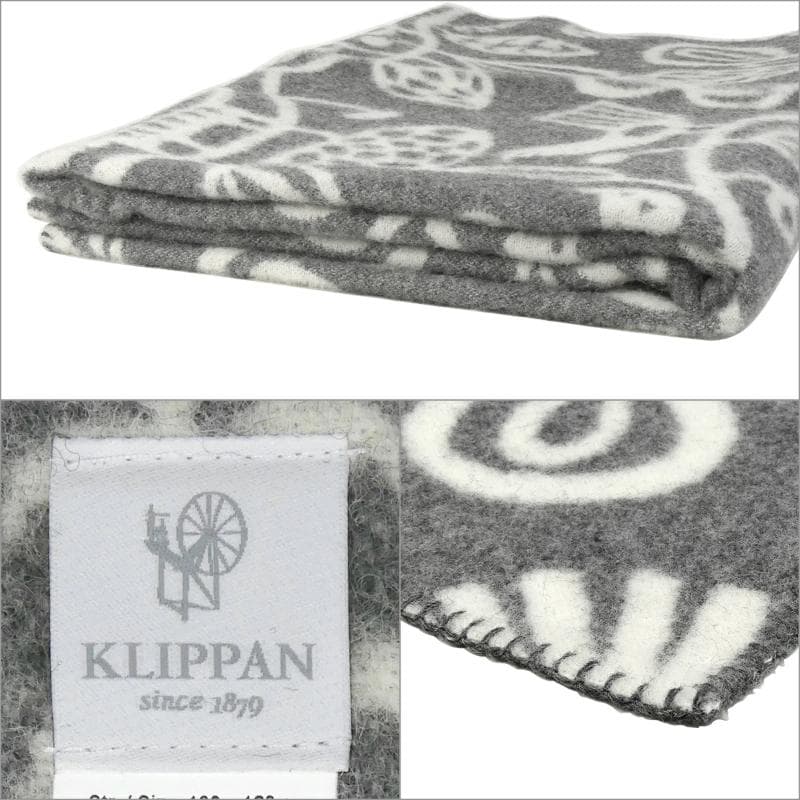 KLIPPAN クリッパン ボタニカルガーデン ブランケット 130×180 MARWIL-DEMENAGEMENTS_CH