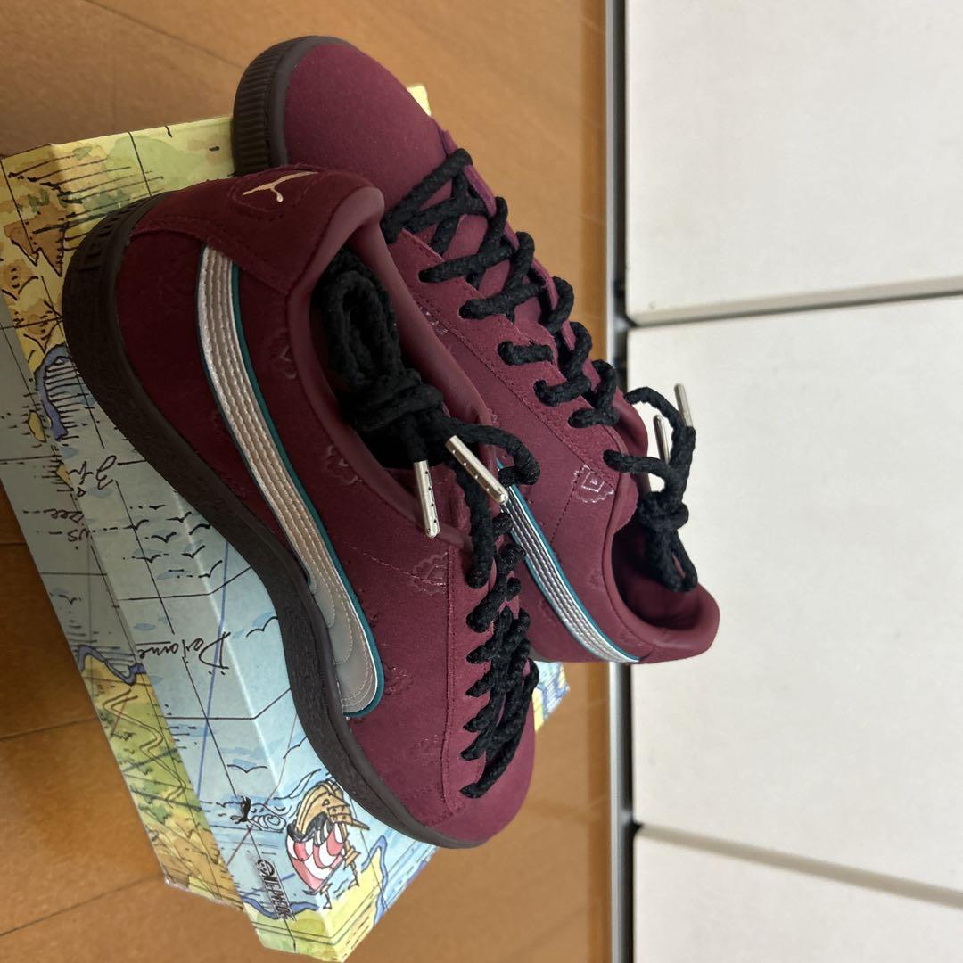 PUMA x ワンピース 赤髪のシャンクス スウェード スニーカー
