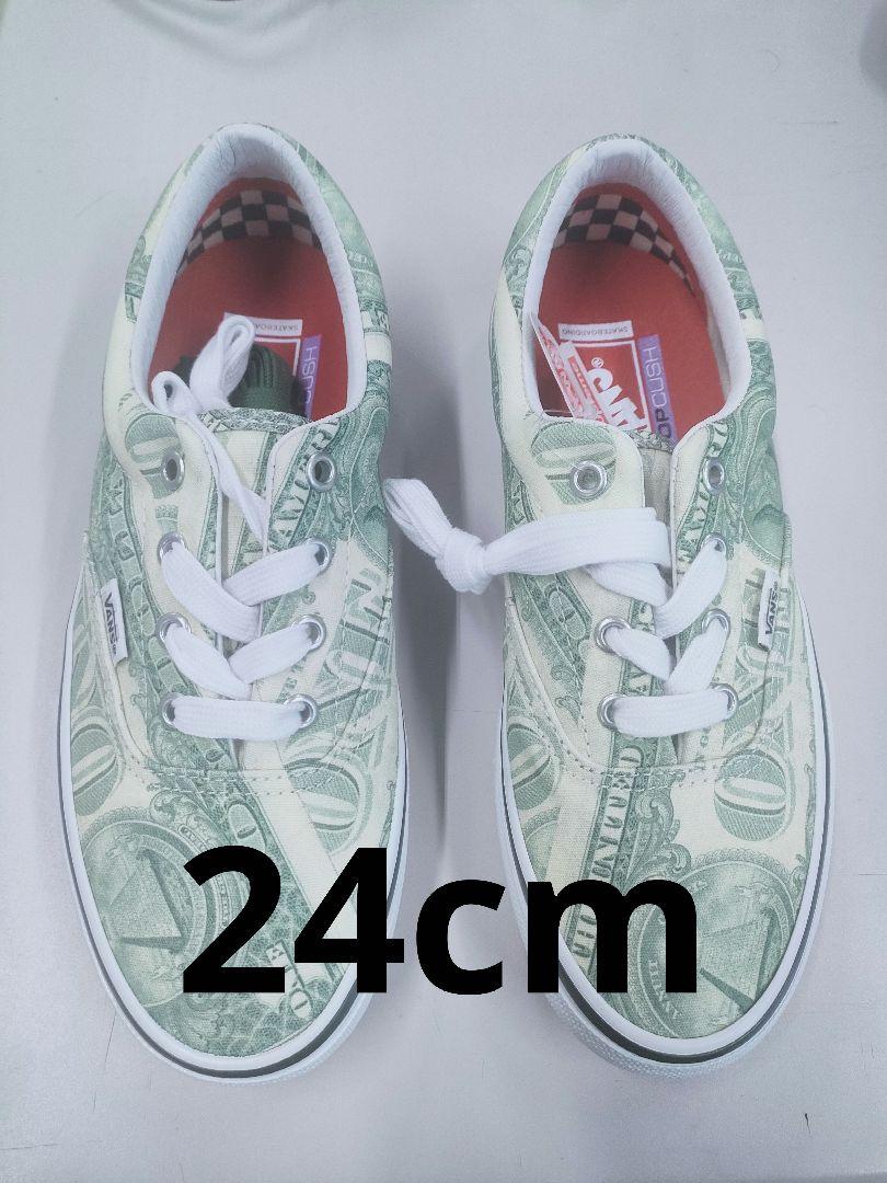 Supreme×VANS SKATE ERA DOLLAR BILL