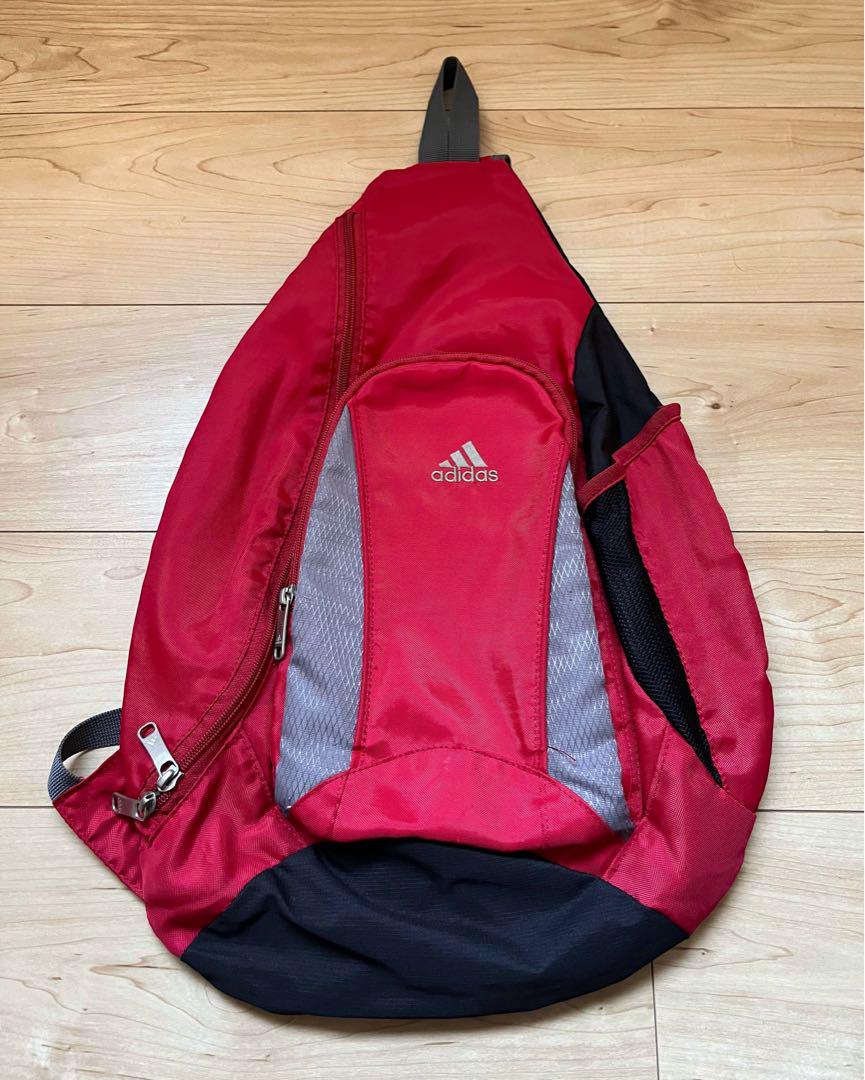 adidas ワンショルダーバッグ y2k 90s 00s スリングバッグ