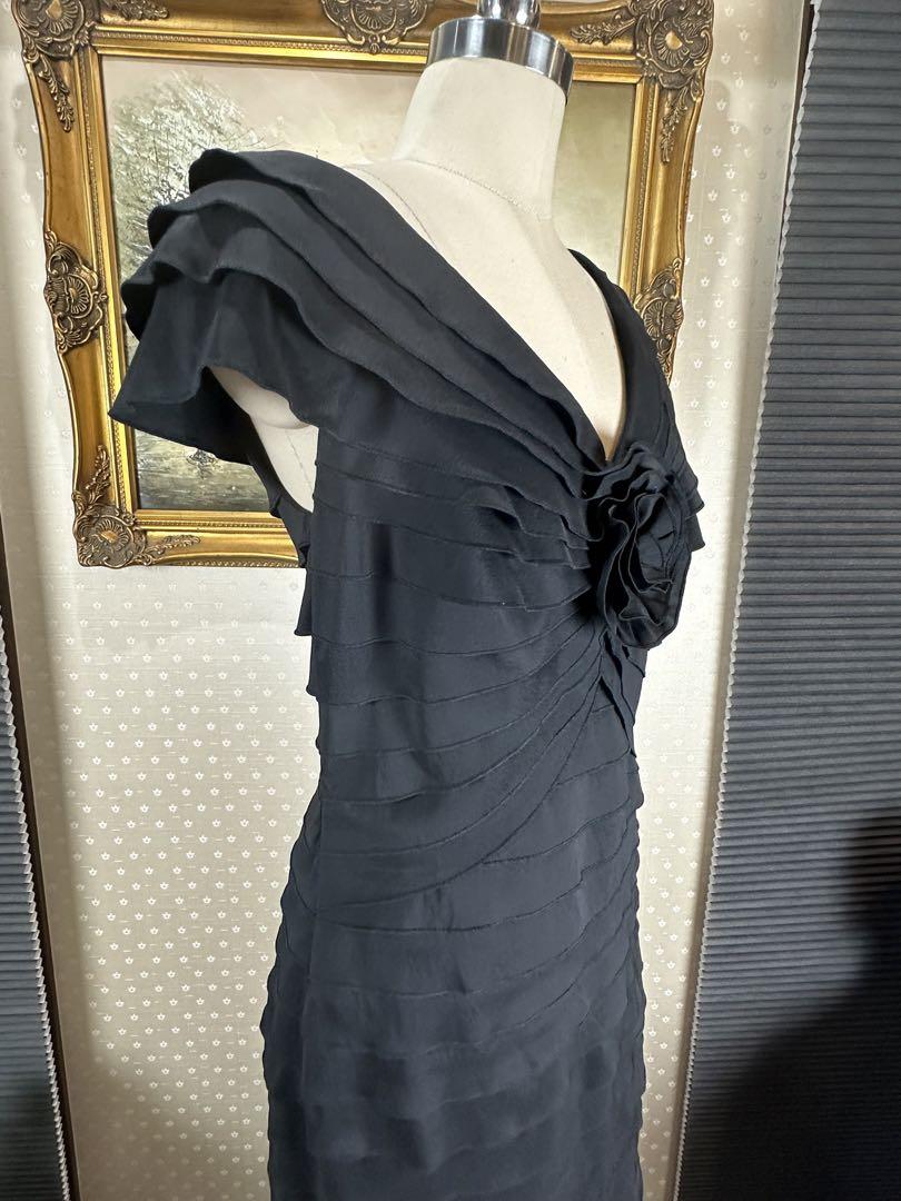 新品☆TADASHI SHOJI サイズ8 ブラック 画像5