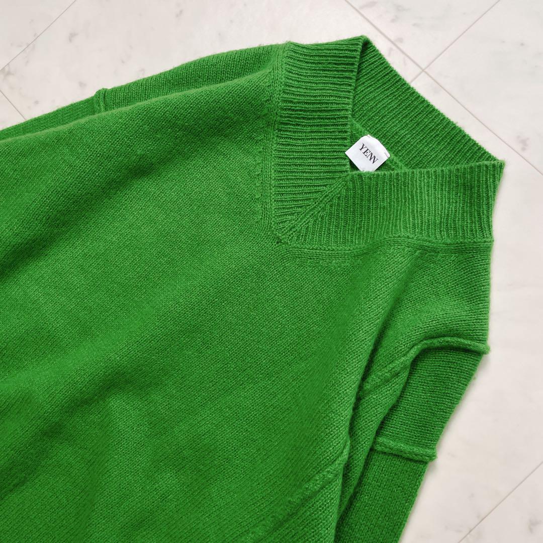 YENN Vネック ダメージ加工 ダメージ加工ニット ニット オーバーサイズ YENN Vネック ダメージ加工 ダメージ加工ニット ニット オーバー