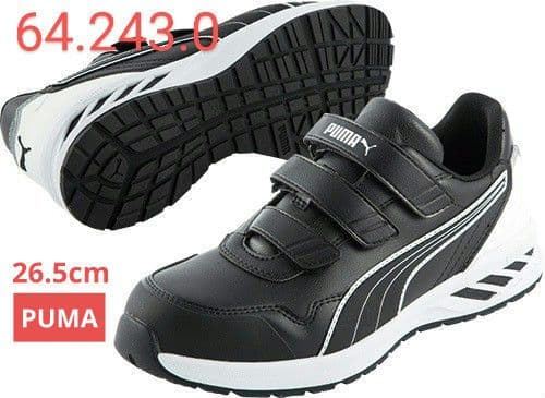 プーマ安全靴 64.243 26.5cmライダー ブラックロー26.5cm PUMA