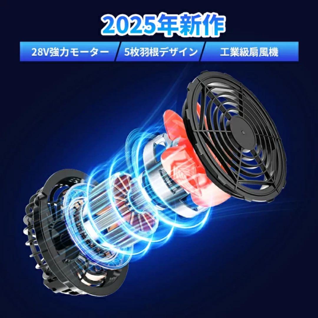 ファンバッテリーセット 空調服用 PSE 30000mAHバッテリー 作業服