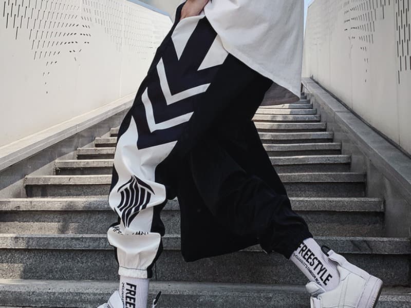 夏セール開催中 ストリート サイドライン ジャージ ジョガーパンツ