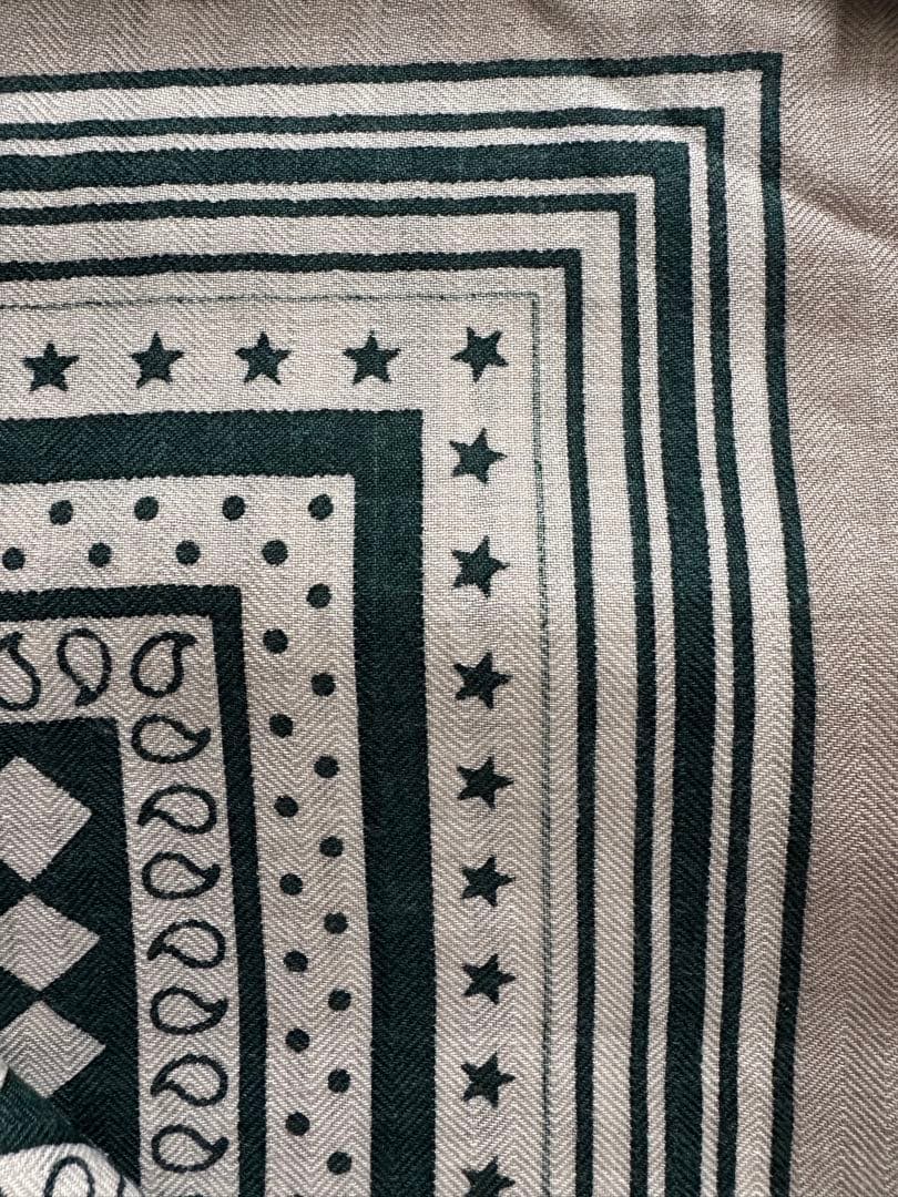 四輪馬車の車輪大判スカーフ