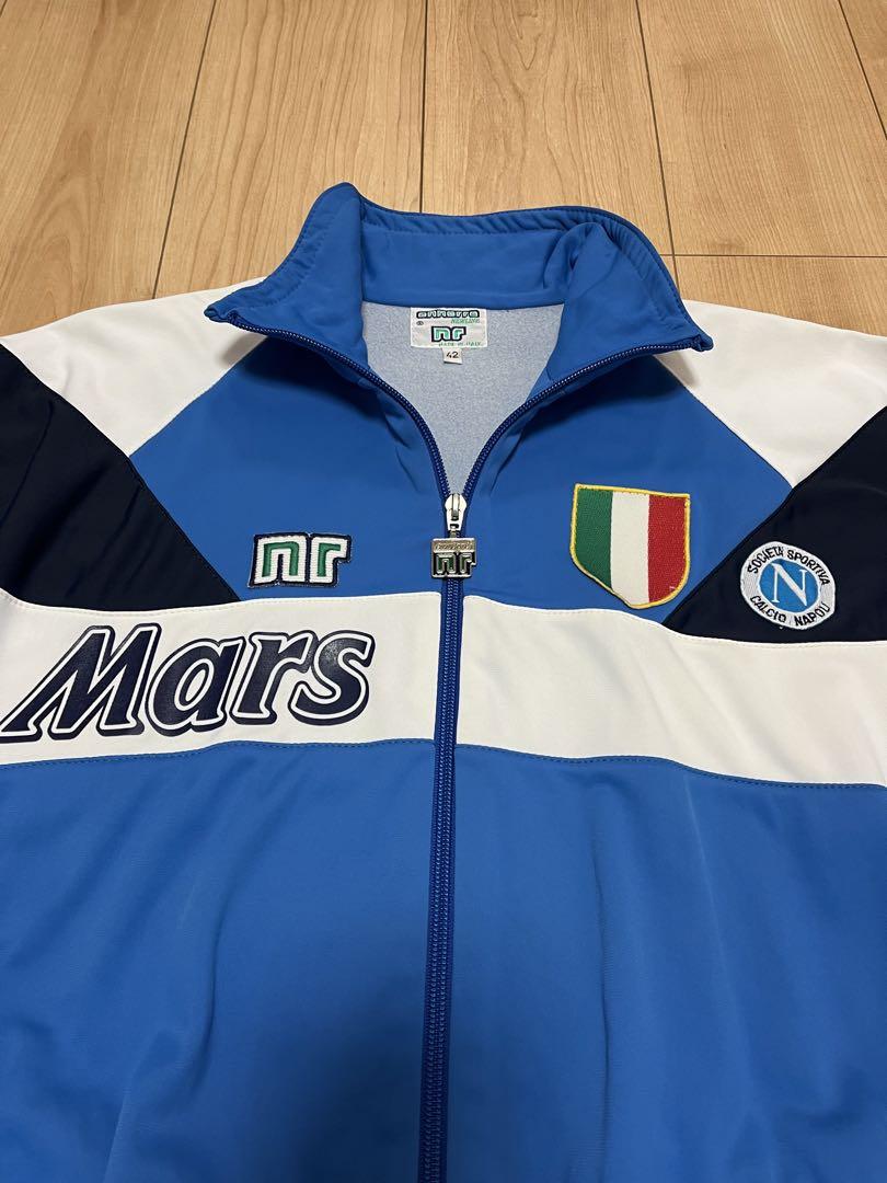 マラドーナ　ナポリ　80s エネーレ　 ジャージ上下　mars 当時物