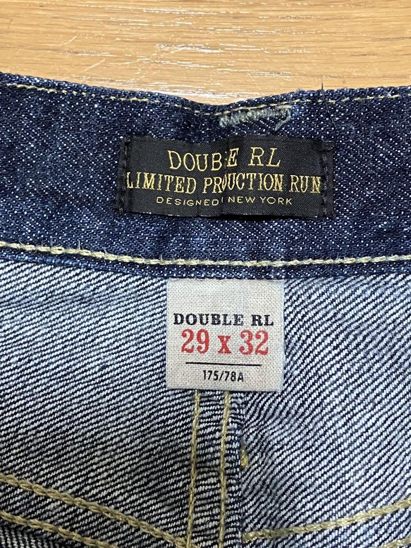 ダブルアールエル　ネームタグ RRL - RRL（ダブルアールエル）カービングレザー製ネームタグの