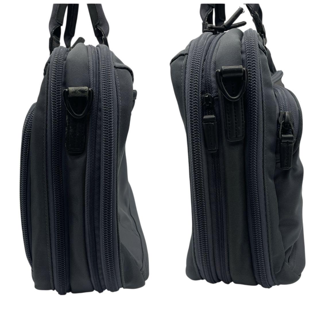 【良品】ゼロハリバートン✨2WAYビジネスバッグ 拡張可 A4収納