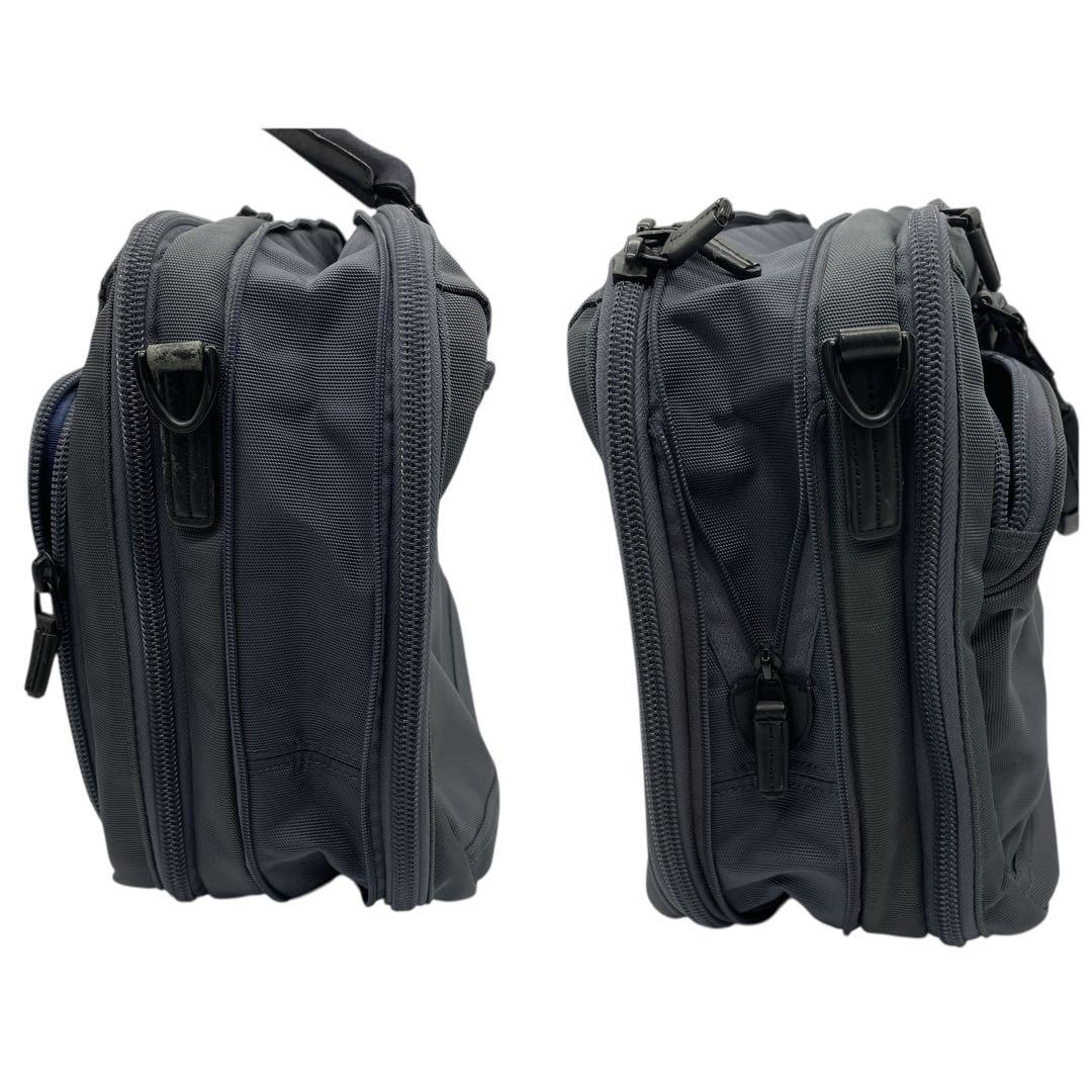 【良品】ゼロハリバートン✨2WAYビジネスバッグ 拡張可 A4収納