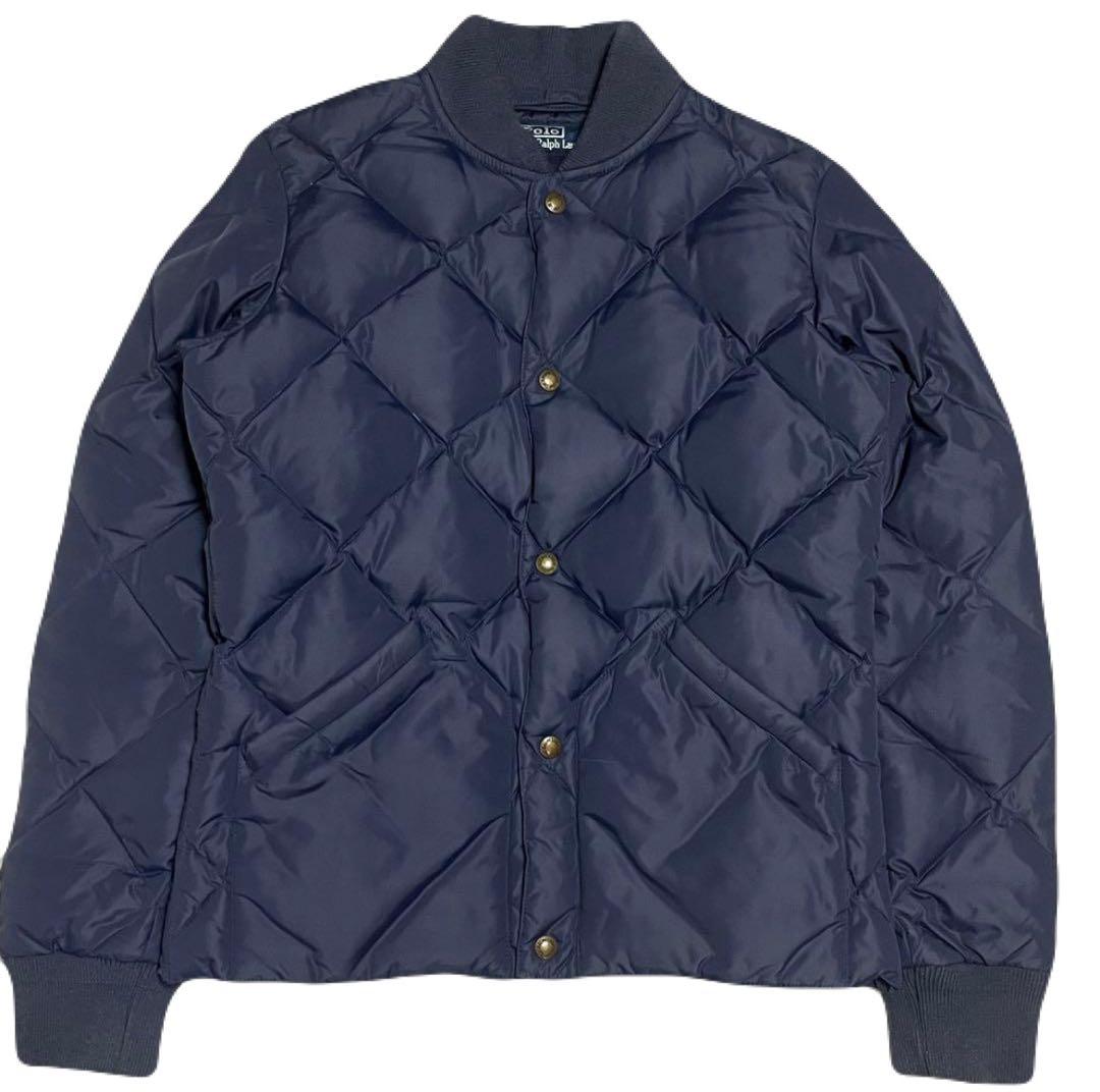 S ラルフローレン スカイライナー 紺 ダウンS・Polo By Ralph Lauren