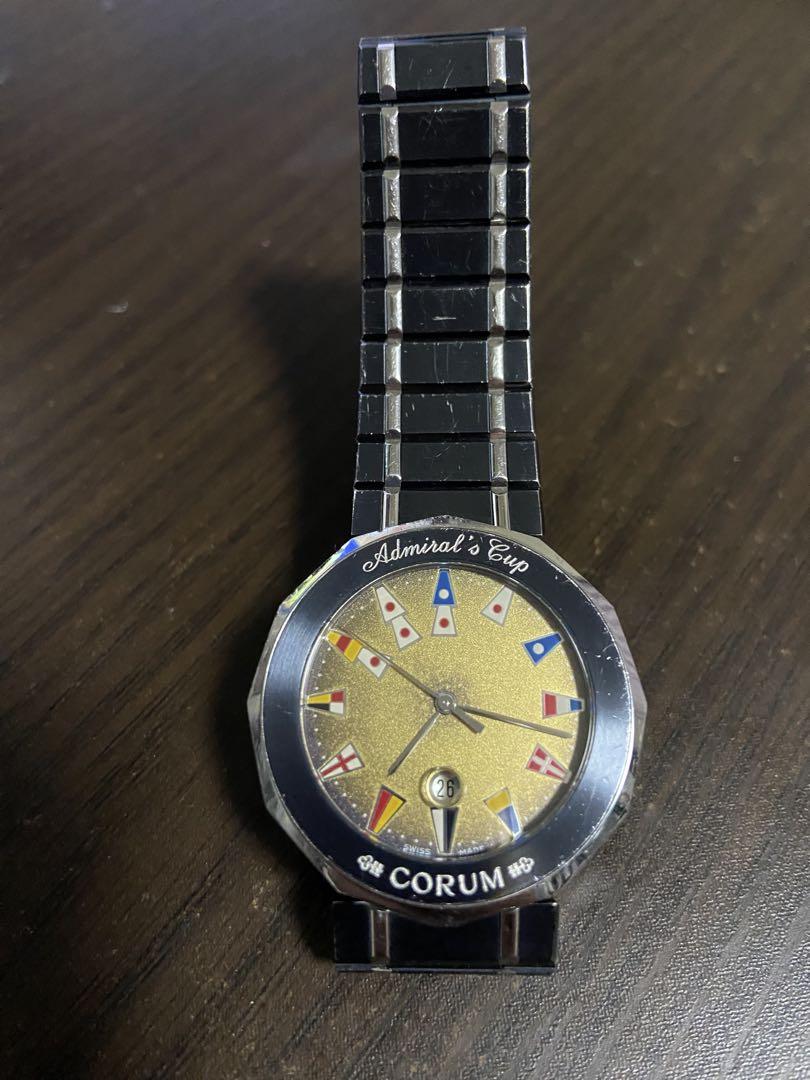 CORUM コルム アドミラルズカップ ガンブルー99.810.30 V50B
