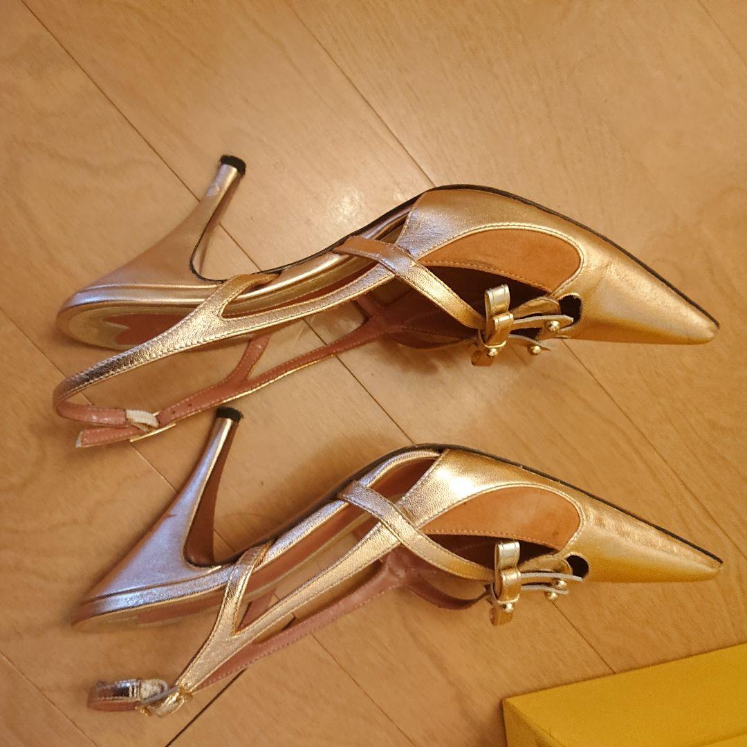 FENDI フェンディ ピンク パンプス 36 新品未使用