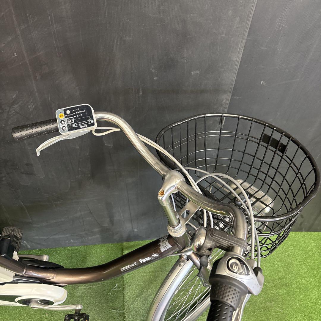 電動自転車 Panasonic LIGHT U ブラウン　65★