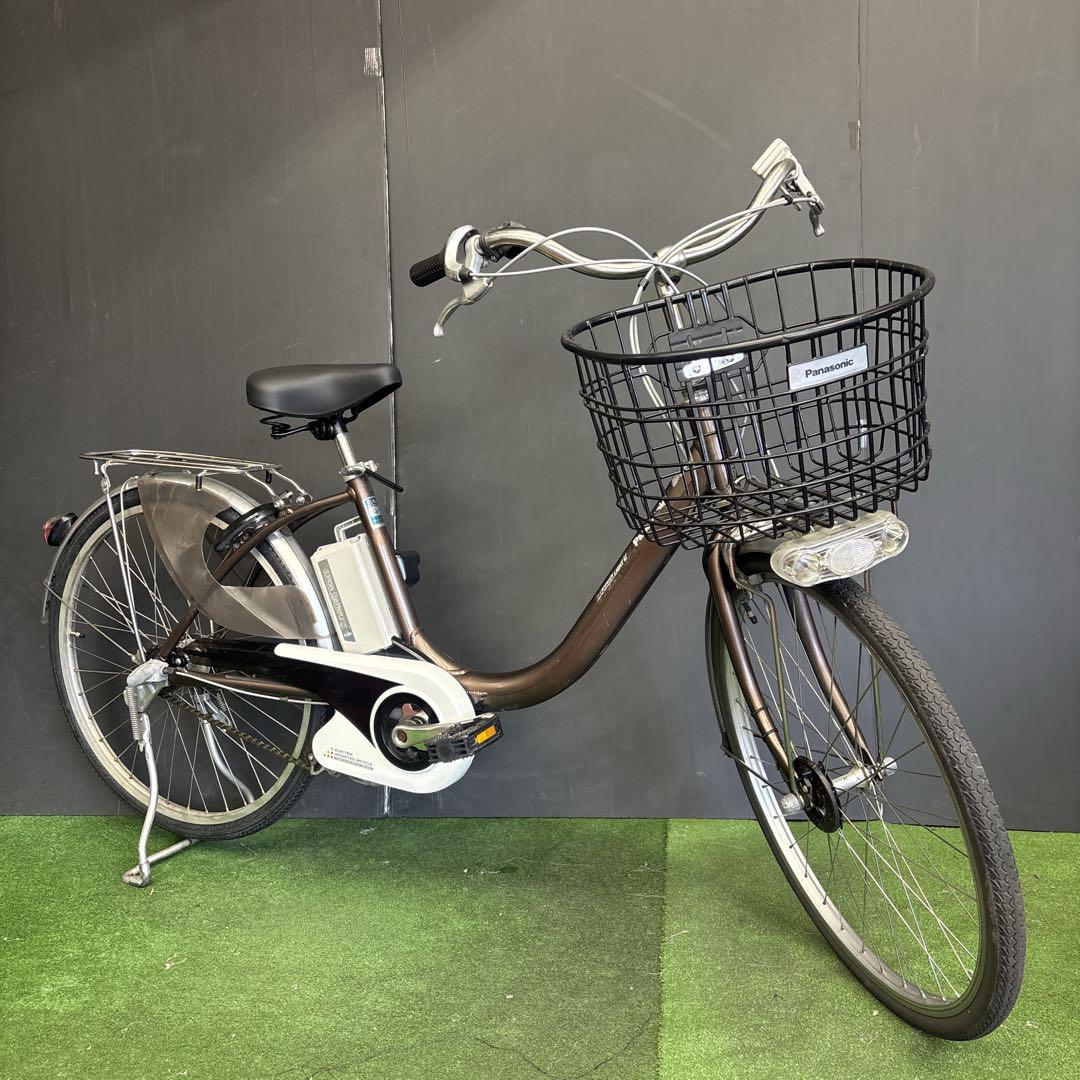 電動自転車 Panasonic LIGHT U ブラウン　65★