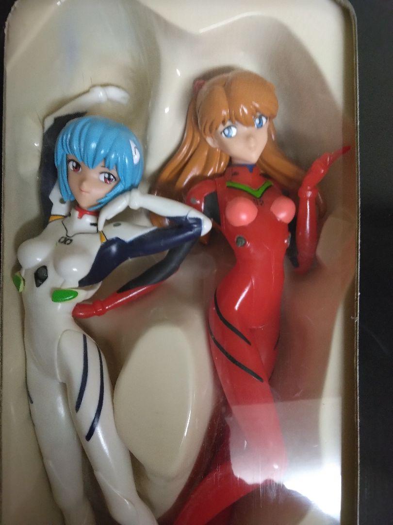 新世紀エヴァンゲリオン　レイ&アスカ(プラグスーツバージョン）新品未開封品