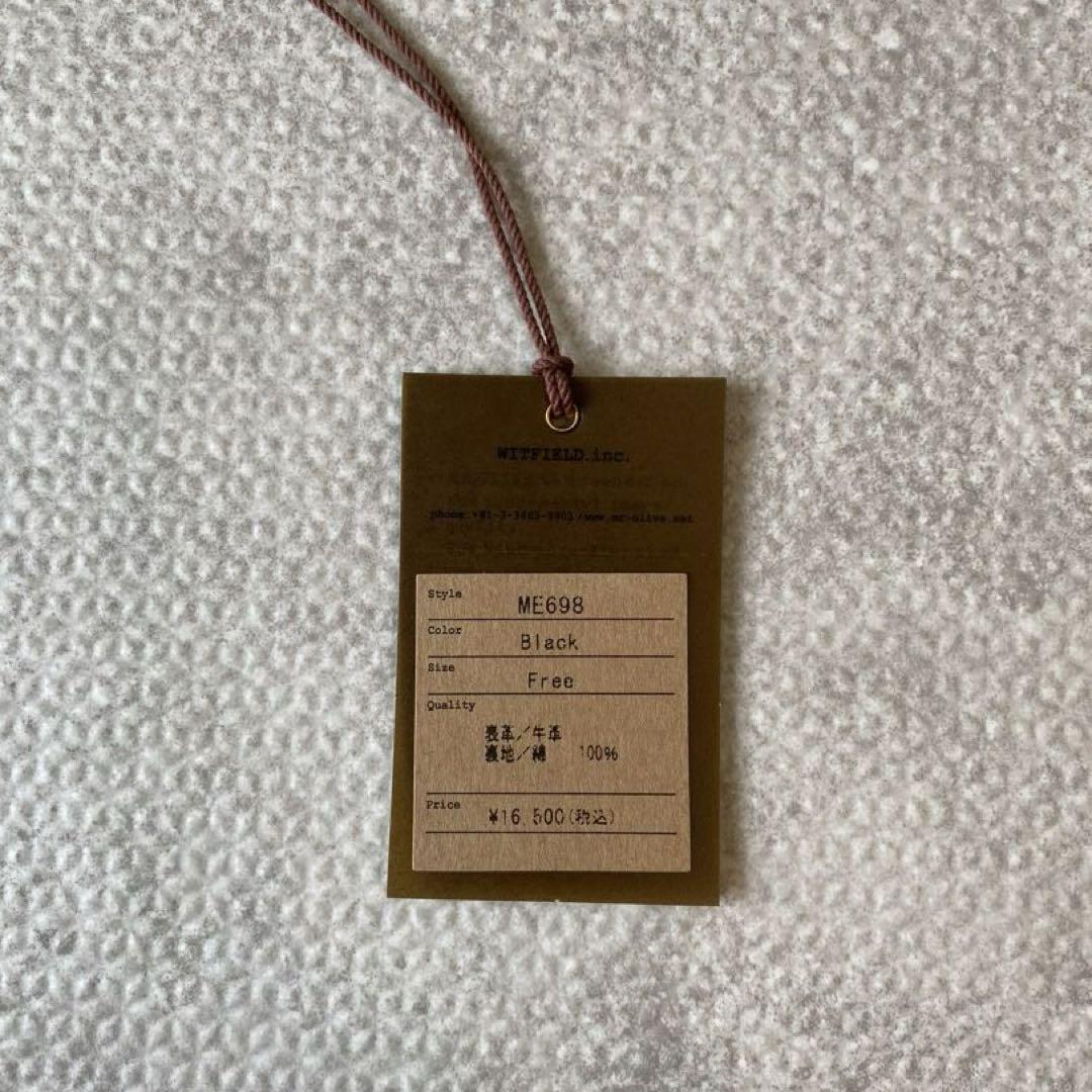 MR.OLIVE ミスターオリーブ 巾着 バッグ 本革 レザー ユニセックス 画像6