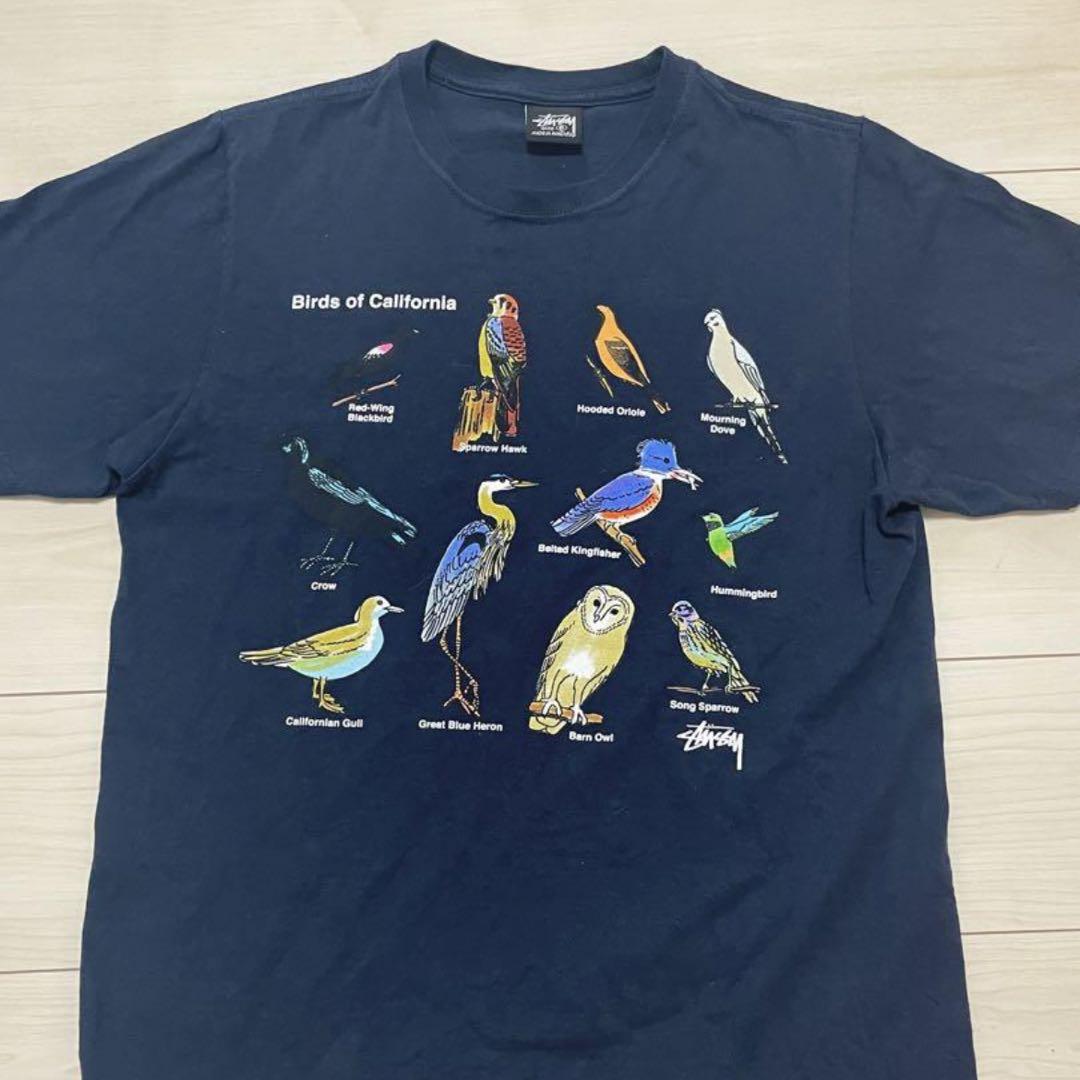 stussy 23ss california birds tシャツ
